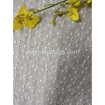 White Cluny Polyester Lingerie Net Lace Fabric